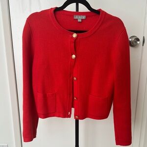 J. Crew Women's Red Sweater